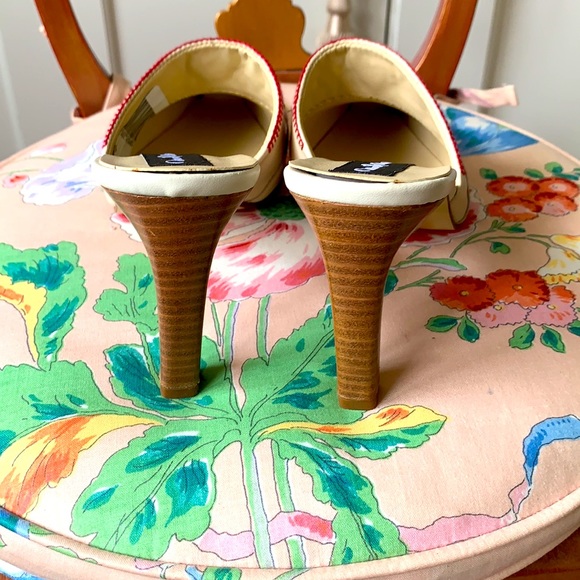 DAVID AARON GORGEOUS LEATHER SLIDES - Picture 7 of 8